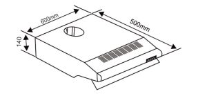 Máy hút mùi cổ điển Capri CR-701P - 1 MÁY HÚT MÙI CỔ ĐIỂN CAPRI CR-701P