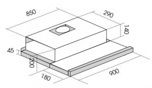 MÁY HÚT MÙI DMESTIK CLASSICO ES3090 DMK