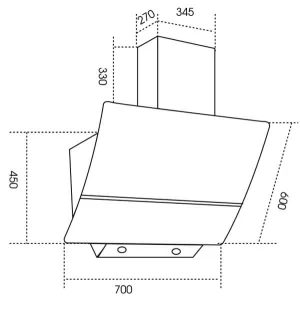 MÁY HÚT MÙI DMESTIK TL4770 DMK