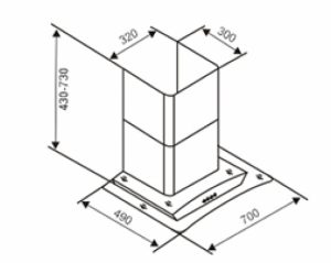 MÁY HÚT MÙI HIỆN ĐẠI KÍNH CONG CAPRI CR-788H