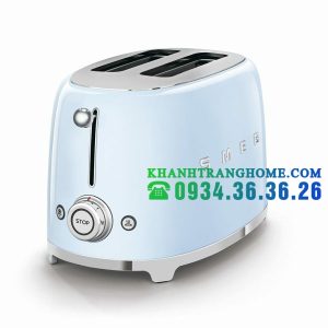MÁY NƯỚNG BÁNH MÌ 2 LÁT THẬP NIÊN 50 MÀU XANH NHẠT SMEG TSF01PBEU 535 43 668