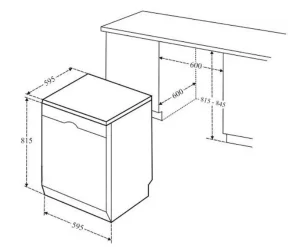 Máy rửa bát Bosch SMS88TW02M - 1 MÁY RỬA BÁT BOSCH SMS88TW02M