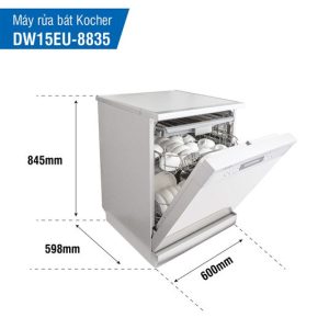 Máy rửa bát Kocher KDEU-8835 - 1 MÁY RỬA BÁT KOCHER KDEU-8835