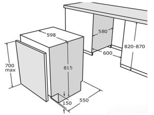 MÁY RỬA CHÉN TEXGIO TGBI036T - 15 BỘ ÂM TỦ TOÀN PHẦN TỰ ĐỘNG HÉ CỬA