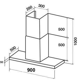 Máy hút mùi độc lập KAFF KF-IS991GH - 10 Máy hút mùi độc lập KAFF KF-IS991GH