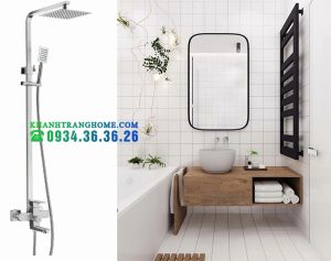 SEN TẮM ÂM TƯỜNG KAFF KF-SH8101 - 2 SEN TẮM ÂM TƯỜNG KAFF KF-SH8101