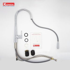 VÒI RỬA BÁT RÚT DÂY KONOX KN1901C - 11 VÒI RỬA BÁT RÚT DÂY KONOX KN1901C