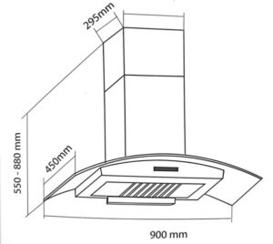 Máy Hút Mùi Eurosun EH-90K25 - 33