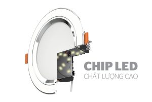 Downlight viền bạc 3 màu Sunhouse SHE-DL01-3/9w-VB - 9 Downlight viền bạc 3 màu Sunhouse SHE-DL01-3/9w-VB - 8