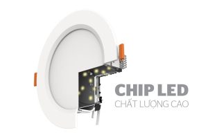 Downlight trắng 3 màu Sunhouse SHE-DL03-3/9w-T - 9 Downlight trắng 3 màu Sunhouse SHE-DL03-3/9w-T - 8