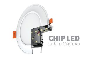 Downlight mặt cong bạc 3 màu Sunhouse SHE-DL04-3/7w-MCB - 9 Downlight mặt cong bạc 3 màu Sunhouse SHE-DL04-3/7w-MCB - 8