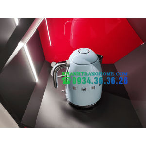 ẤM ĐUN NƯỚC THẬP NIÊN 50 MÀU XANH NHẠT SMEG KLF03PBEU 535 43 678 - 2 ẤM ĐUN NƯỚC THẬP NIÊN 50 MÀU XANH NHẠT SMEG KLF03PBEU 535 43 678