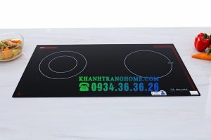 Bếp điện từ 2 vùng nấu Malloca MH-02IR SB / Bếp 1 từ 1 điện, kính Eurokera - 2 BẾP ĐIỆN TỪ 2 VÙNG NẤU MALLOCA MH-02IR SB