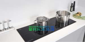 Bếp điện từ 4 vùng nấu Malloca MH-04IR S / 2 Vùng từ 2 vùng điện, kính Eurokera - 2 BẾP ĐIỆN TỪ 4 VÙNG NẤU MALLOCA MH-04IR S