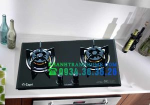 Bếp gas âm kính 2 lò Capri CR-208KT Black - 3 BẾP GAS ÂM KÍNH 2 LÒ CAPRI CR-208KT BLACK