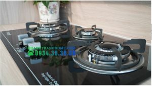 Bếp gas âm kính 3 lò Capri CR-308KT - 3 BẾP GAS ÂM KÍNH 3 LÒ CAPRI CR-308KT