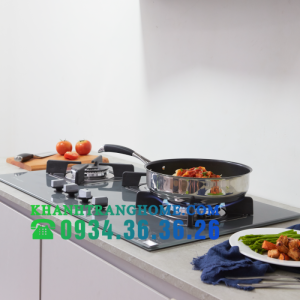 Bếp gas âm Malloca 3 gas AS 9603DG - Mặt kính xám tuyệt đẹp - 2 BẾP GAS ÂM MALLOCA 3 GAS AS 9603DG