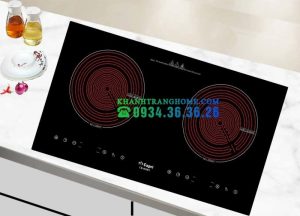 Bếp hồng ngoại đôi Capri CR-805KT - 2 BẾP HỒNG NGOẠI ĐÔI CAPRI CR-805KT