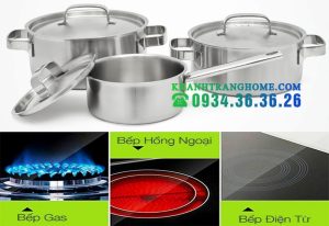 Bộ nồi inox 6 món Malloca SA-2030 - 2 BỘ NỒI INOX 6 MÓN MALLOCA SA-2030