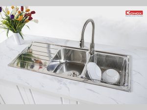 CHẬU RỬA BÁT KONOX Artusi KS11650 1D BÀN TRÁI - 8 CHẬU RỬA BÁT KONOX Artusi KS11650 1D BÀN TRÁI