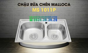 CHẬU RỬA CHÉN MALLOCA MS-1011P