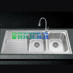 Chậu rửa chén Malloca MS-1025L NEW - 2 CHẬU RỬA CHÉN MALLOCA MS-1025L NEW