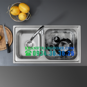 CHẬU RỬA CHÉN MALLOCA MS-2076E - 2 CHẬU RỬA CHÉN MALLOCA MS-2076E