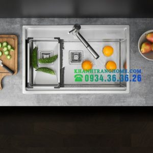 CHẬU RỬA INOX KAFF KF-HM6045BI - 3 CHẬU RỬA INOX KAFF KF-HM6045BI