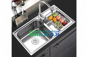 Chậu rửa INOX KAFF KF-P8143 - 3 CHẬU RỬA INOX KAFF KF-P8143