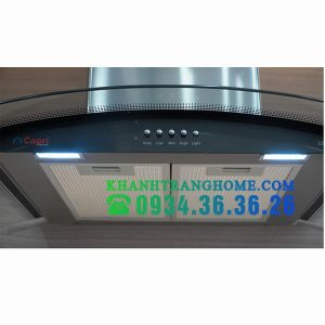 Máy hút mùi hiện đại kính cong Capri CR-636H - 2 MÁY HÚT MÙI HIỆN ĐẠI KÍNH CONG CAPRI CR-636H