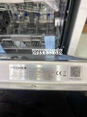 Máy rửa bát Kocher KDEU-8835BL - 2 Máy rửa bát Kocher KDEU-8835BL