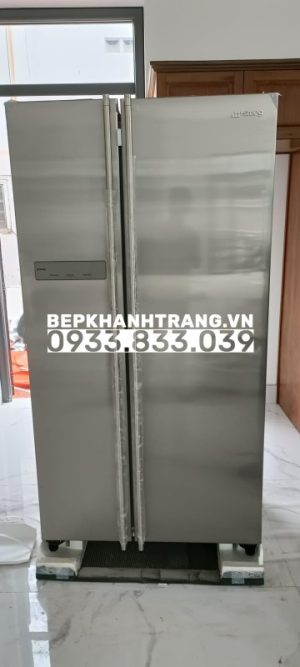 TỦ LẠNH SIDE BY SIDE ĐỘC LẬP THÉP KHÔNG GỈ SMEG SBS660X 535 14 998