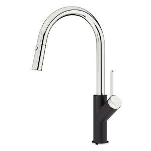 VÒI RỬA BÁT RÚT DÂY KONOX PONTE BLACK - 4 VÒI RỬA BÁT RÚT DÂY KONOX PONTE BLACK