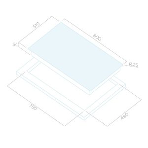 Bếp từ Elica LIEN DIAMOND 805 WH - 3