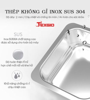 Máy Công Nghiệp UltraSonic Texgio Luxury TGU-2400HD - 14