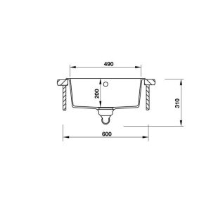 Chậu đá Hafele HS19-GEN1S60 570.35.530 - 19 Chậu đá Hafele HS19-GEN1S60 570.35.530 - 18