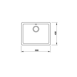 Chậu đá Hafele HS19-GEN1S60 570.35.530 - 17 Chậu đá Hafele HS19-GEN1S60 570.35.530 - 16