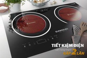 BẾP ĐÔI HỒNG NGOẠI SUNHOUSE SHB9102MT - 15 BẾP ĐÔI HỒNG NGOẠI SUNHOUSE SHB9102MT - 14