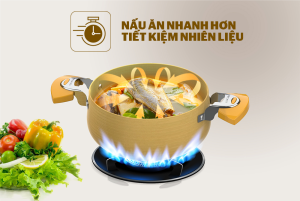 Bộ nồi Anod SUNHOUSE SHG2703GA - 11