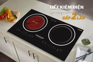 BẾP ĐÔI ĐIỆN TỪ HỒNG NGOẠI SUNHOUSE SHB9103MT - 13 BẾP ĐÔI ĐIỆN TỪ HỒNG NGOẠI SUNHOUSE SHB9103MT - 12