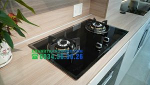 Bếp gas âm kính 2 lò Capri CR-272KT - 2 BẾP GAS ÂM KÍNH 2 LÒ CAPRI CR-272KT