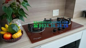 Bếp gas âm kính 3 lò Capri CR-309KT Red - 2 BẾP GAS ÂM KÍNH 3 LÒ CAPRI CR-309KT RED