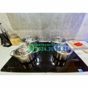 Bộ nồi Malloca SA-4002 - 3 BỘ NỒI MALLOCA SA-4002