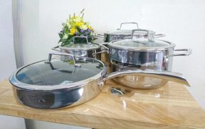 Bộ nồi inox Eurosun MC1801 Luxury