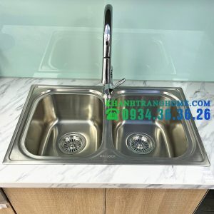 Chậu rửa chén Malloca MS-1001 NEW - 3 CHẬU RỬA CHÉN MALLOCA MS-1001 NEW