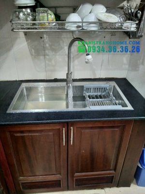 CHẬU RỬA INOX KAFF KF-GMS8245 - 2 CHẬU RỬA INOX KAFF KF-GMS8245