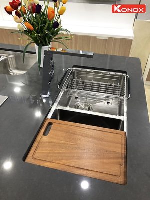 Chậu rửa bát KONOX KN8745DUB - 31 Chậu rửa bát KONOX KN8745DUB