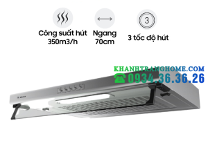 Máy hút mùi Classic Malloca H107 - 3 MÁY HÚT MÙI CLASSIC MALLOCA H107