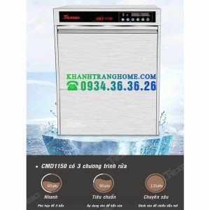 MÁY RỬA CHÉN BÁT CÔNG NGHIỆP TEXGIO CMD1150