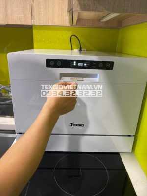 MÁY RỬA CHÉN TEXGIO TG DT2022B - MINI 6 BỘ TỰ ĐỘNG MỒI NƯỚC